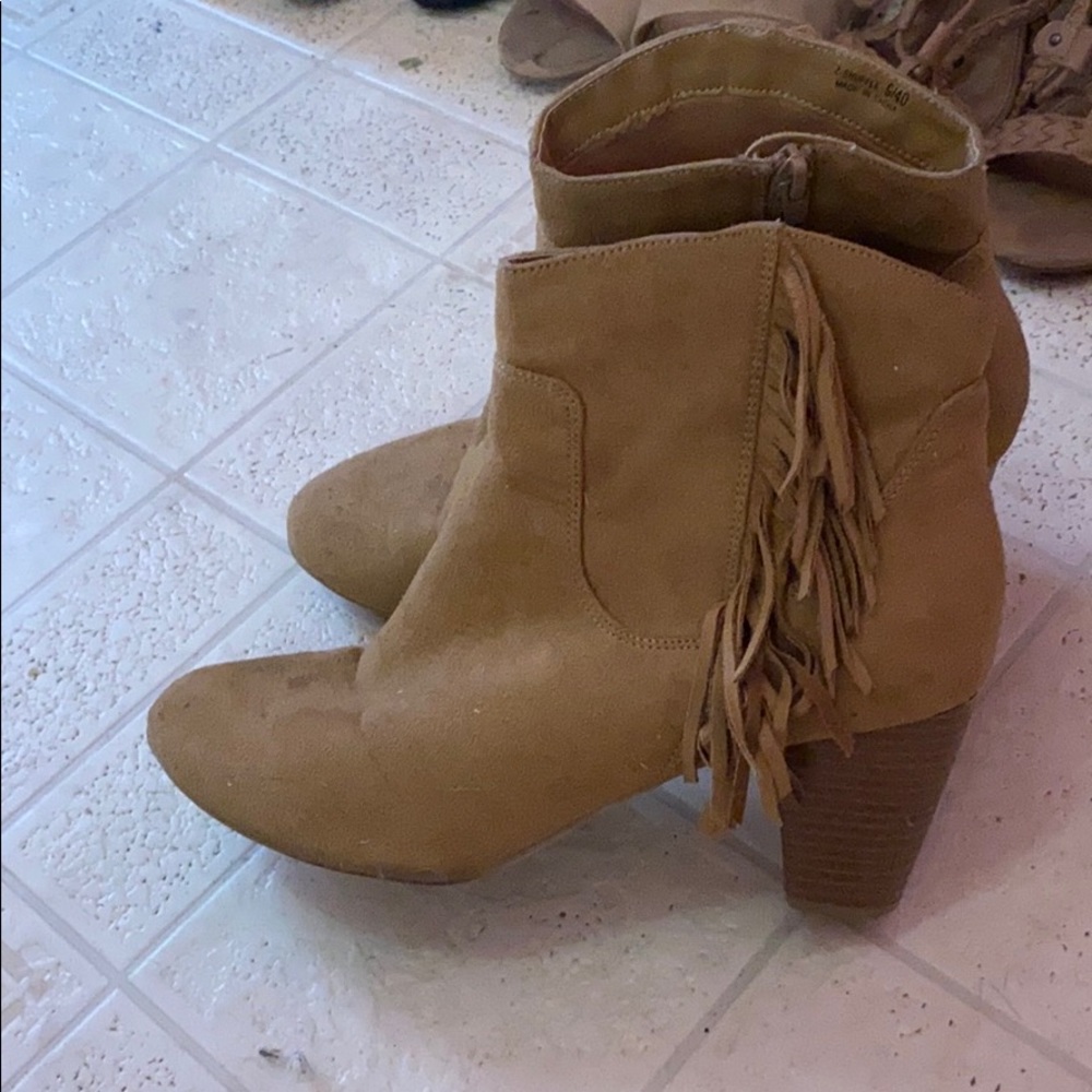 Heeled ankle boots